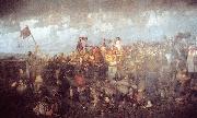 august malmstrom the Battle of Bravalla France oil painting artist